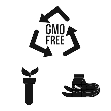 Isolated object of  and  icon. Collection of  and  stock symbol for web.のイラスト素材