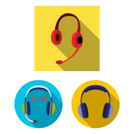 Vector design of mobile and music symbol. Collection of mobile and dj  stock symbol for web.のイラスト素材