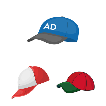 Isolated object of sports and baseball logo. Collection of sports and sun stock vector illustration.のイラスト素材