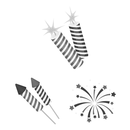 Isolated object of festival and summer sign. Set of festival and holiday stock vector illustration.のイラスト素材