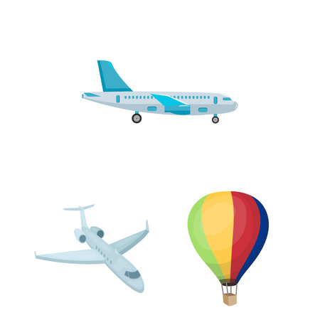 Vector design of transport and object logo. Collection of transport and gliding  vector icon for stock.のイラスト素材