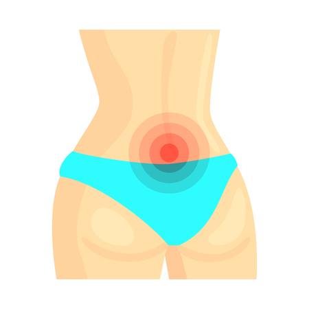 Vector illustration of pain and disease logo. Collection of pain and injury vector icon for stock.のイラスト素材