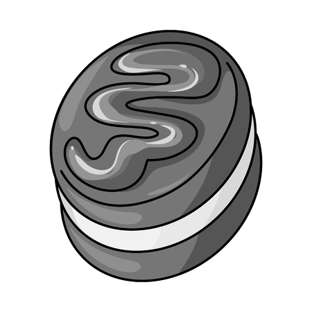 Vector design of sweet and caramel icon. Collection of sweet and culinary vector icon for stock.のイラスト素材