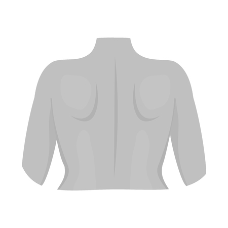 Isolated object of body and part symbol. Set of body and anatomy stock vector illustration.のイラスト素材