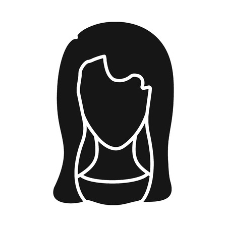 Vector design of avatar and dummy sign. Collection of avatar and image stock symbol for web.のイラスト素材