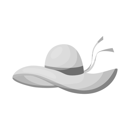 Isolated object of headgear and napper sign. Collection of headgear and helmet stock symbol for web.のイラスト素材