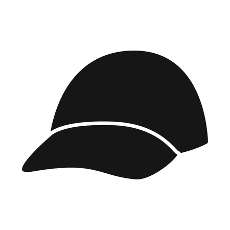 Isolated object of headgear and napper icon. Set of headgear and helmet stock symbol for web.のイラスト素材