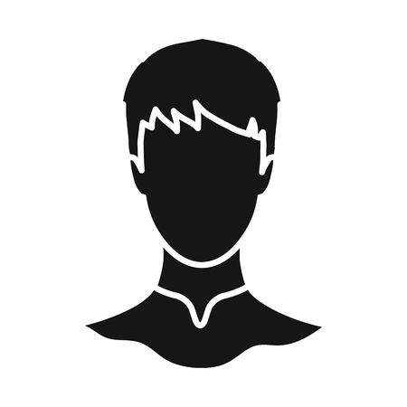 Vector design of avatar and dummy symbol. Set of avatar and image vector icon for stock.のイラスト素材