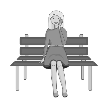 Vector design of woman and body icon. Collection of woman and style vector icon for stock.のイラスト素材