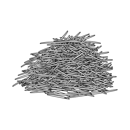 Vector design of sugarcane and cane logo. Set of sugarcane and field vector icon for stock.のイラスト素材