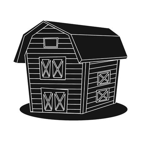 Isolated object of wheat and corn sign. Collection of wheat and harvest stock symbol for web.のイラスト素材