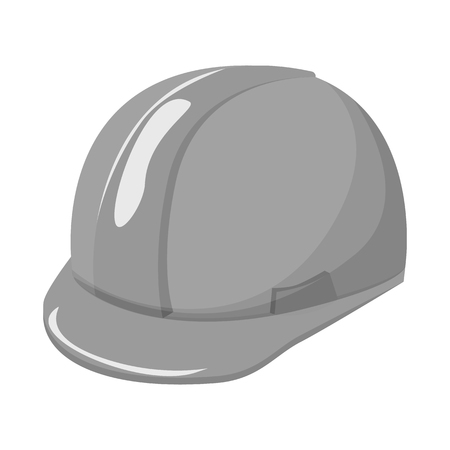 Isolated object of headgear and napper sign. Collection of headgear and helmet vector icon for stock.のイラスト素材