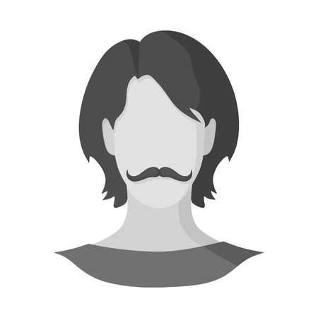 Isolated object of avatar and dummy symbol. Set of avatar and image vector icon for stock.のイラスト素材