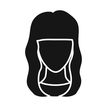 Isolated object of avatar and dummy symbol. Set of avatar and image stock symbol for web.のイラスト素材