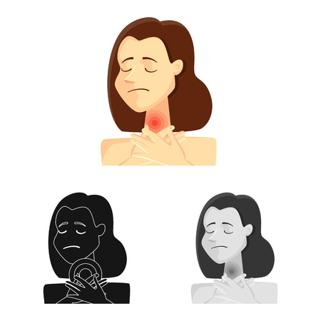 Isolated object of hospital and rendering icon. Set of hospital and help stock symbol for web.のイラスト素材