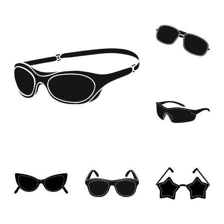 Vector illustration of summer and beach symbol. Collection of summer and fashion vector icon for stock.のイラスト素材