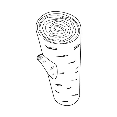 Isolated object of deck and timber sign. Set of deck and build stock symbol for web.のイラスト素材