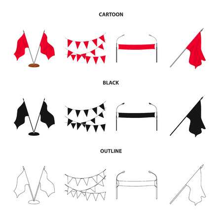 Vector design of texture and presentation icon. Collection of texture and media  vector icon for stock.のイラスト素材