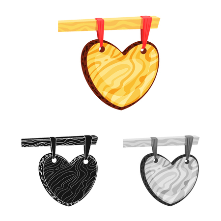 Vector design of billboard and post  symbol. Collection of billboard and signage  stock vector illustration.のイラスト素材