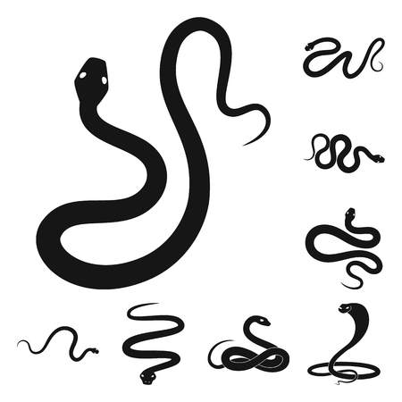 Isolated object of nature and medicine logo. Collection of nature and evil stock vector illustration.のイラスト素材