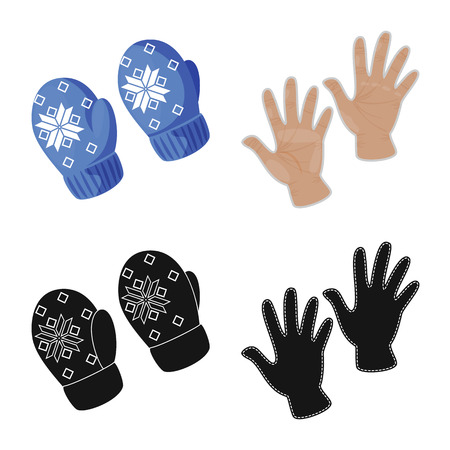 Vector illustration of silhouette and safety symbol. Collection of silhouette and comfort stock symbol for web.のイラスト素材