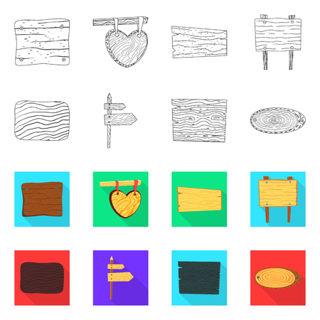 Vector design of raw  and forest  logo. Set of raw  and hardwood stock symbol for web.のイラスト素材