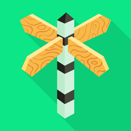 Vector design of signage  and sign icon. Set of signage  and signpost stock vector illustration.のイラスト素材