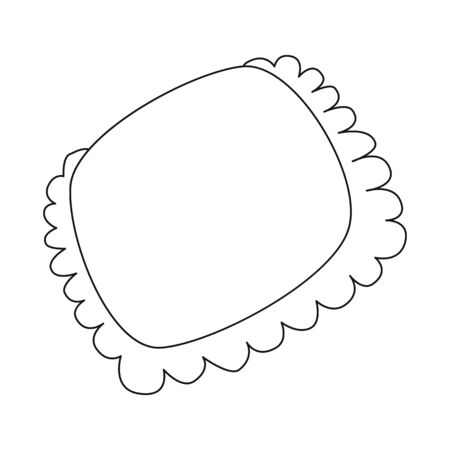 Isolated object of manti  and Asia icon. Collection of manti  and meat vector icon for stock.のイラスト素材