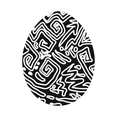 Isolated object of egg and dragon icon. Set of egg and transparent vector icon for stock.のイラスト素材