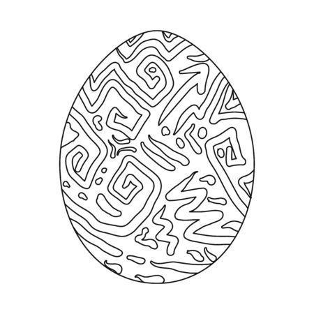 Vector design of egg and dragon. Collection of egg and transparent vector icon for stock.のイラスト素材
