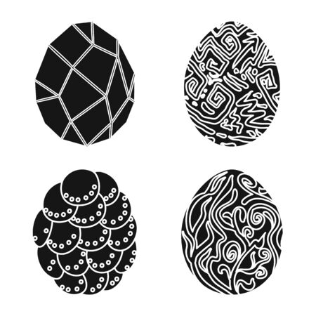 Isolated object of fantastic and cute icon. Set of fantastic and magic stock vector illustration.のイラスト素材