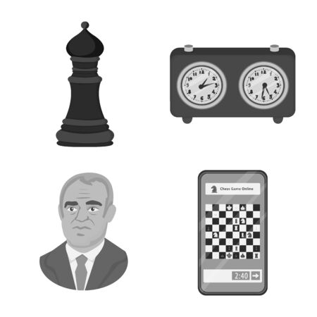 Isolated object of tactical and play icon. Set of tactical and thin vector icon for stock.のイラスト素材
