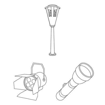 Isolated object of moon and holiday icon. Collection of moon and ramadan stock bitmap illustration.の写真素材