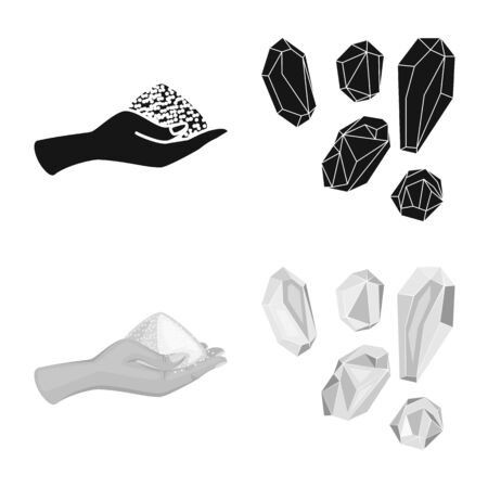 Vector design of cooking and sea icon. Set of cooking and baking stock symbol for web.のイラスト素材