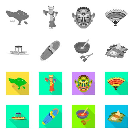 Vector illustration of and travel icon. Set of and traditional stock symbol for web.のイラスト素材