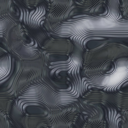 Alien fluid metal seamless generated hires textureの写真素材