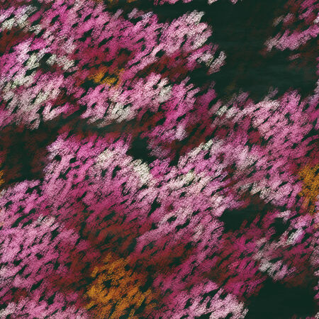 Flowers chalk image generated backgroundの写真素材