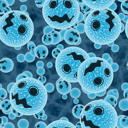 Bad virus seamless generated hires textureの写真素材