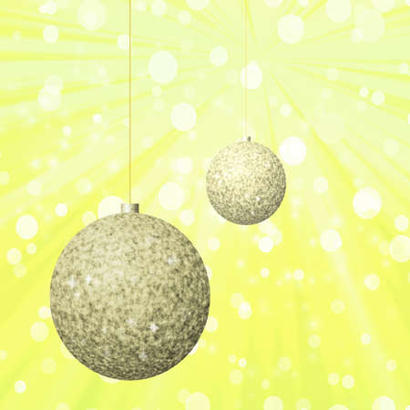 Christmas balls generated hires textureの写真素材