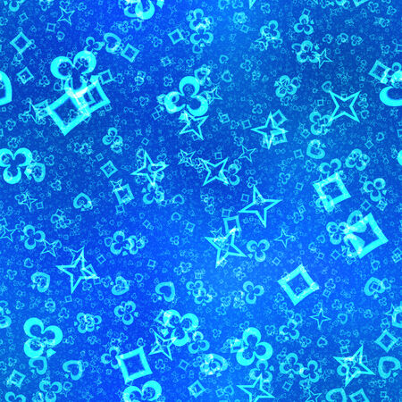 Neon shape symbols generated seamless textureの写真素材