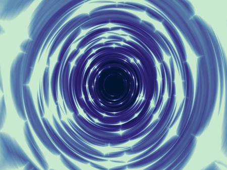 Fire tunnel generated texture