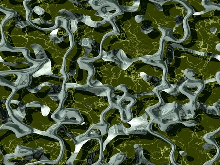 Metal waves seamless generated hires textureの写真素材