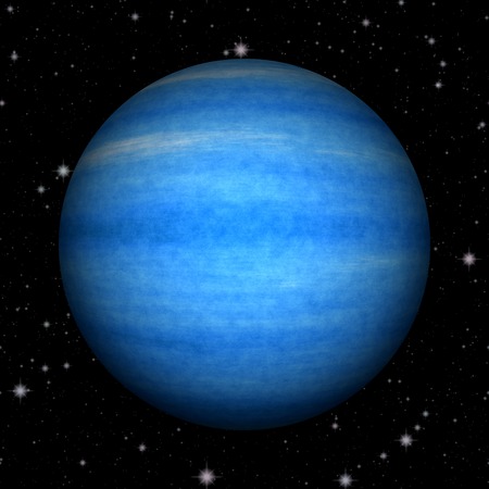 Abstract Neptune planet generated texture backgroundの写真素材