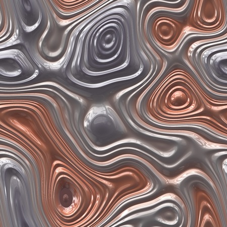 Plastic waves seamless generated textureの写真素材