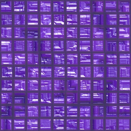 Glass tiles seamless generated textureの写真素材