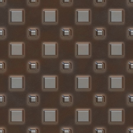 Rusted iron plate seamless generated texture
