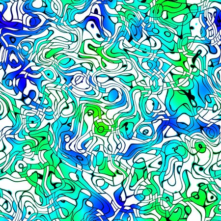 Graffiti mosaic generated seamless textureの写真素材