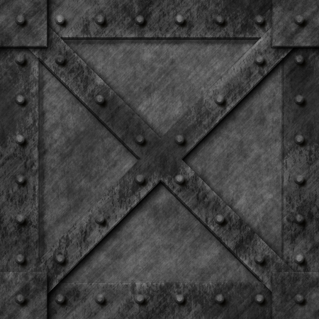 Armoured box generated textureの写真素材