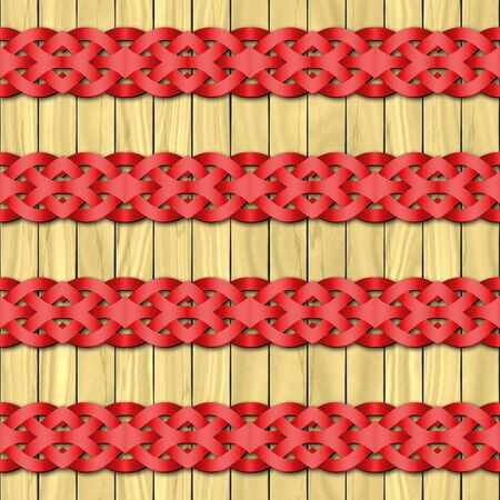 Celtic waves decoration generated seamless texture