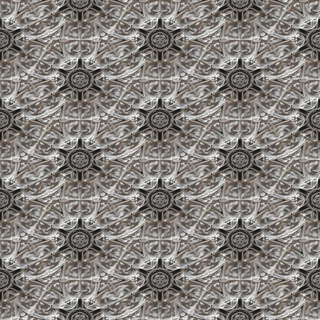 Kaleidoscopic mosaic pattern seamless generated textureの写真素材